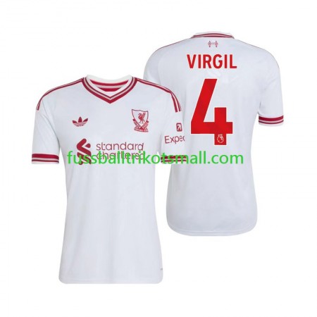 Fußballtrikots Liverpool Virgil van Dijk 4 2026-2027 Kurzarm Auswärts-trikot kaufen